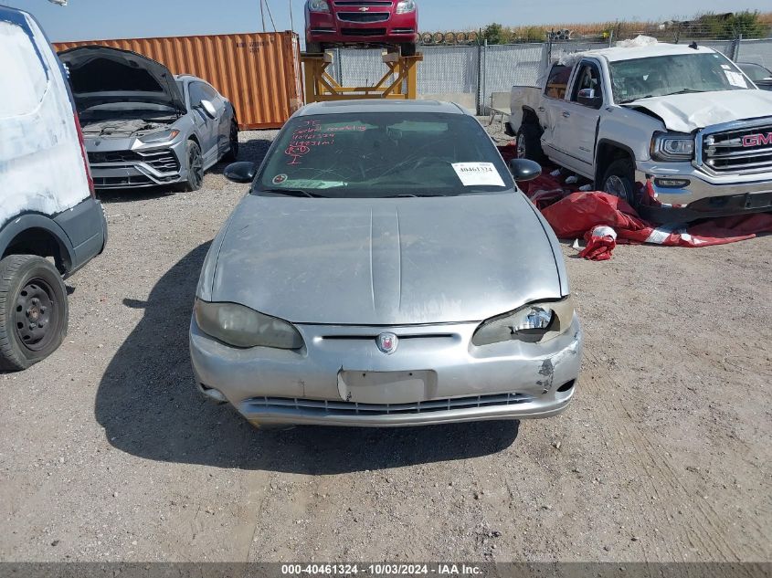 2005 Chevrolet Monte Carlo Lt VIN: 2G1WX15K259236709 Lot: 40461324