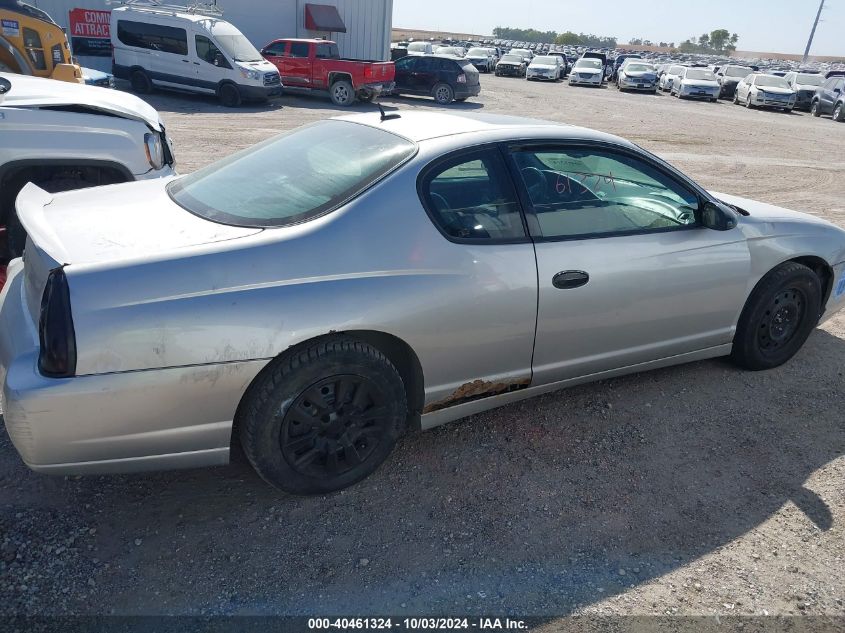 2005 Chevrolet Monte Carlo Lt VIN: 2G1WX15K259236709 Lot: 40461324