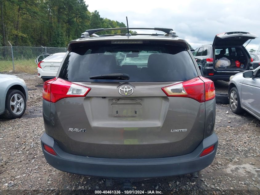 2014 Toyota Rav4 Limited VIN: 2T3YFREV3EW091293 Lot: 40461336