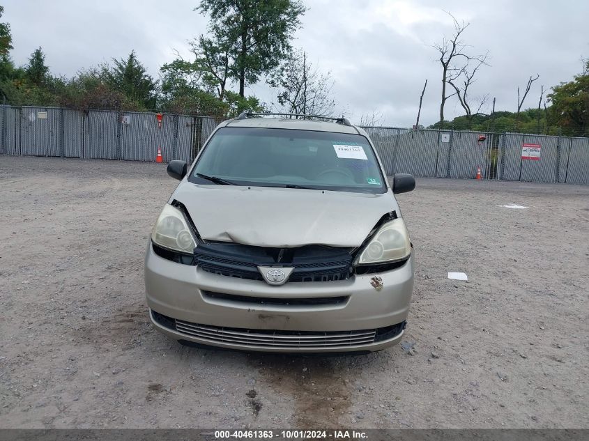 5TDZA23CX5S279886 2005 Toyota Sienna Le