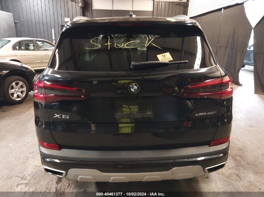 2021 BMW X5 xDrive40I VIN: 5UXCR6C01M9G13961 Lot: 40461377