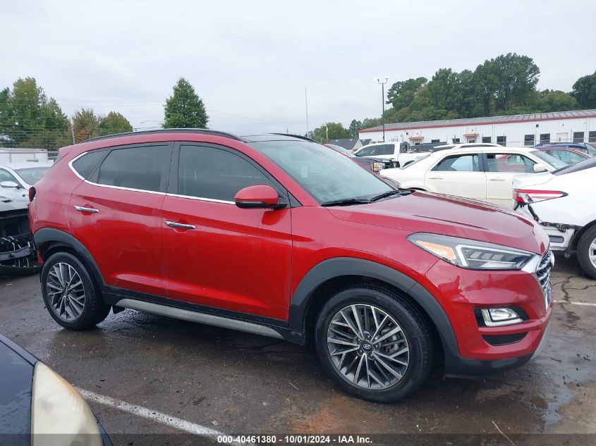 2021 Hyundai Tucson Ultimate VIN: KM8J33AL7MU412075 Lot: 40461380