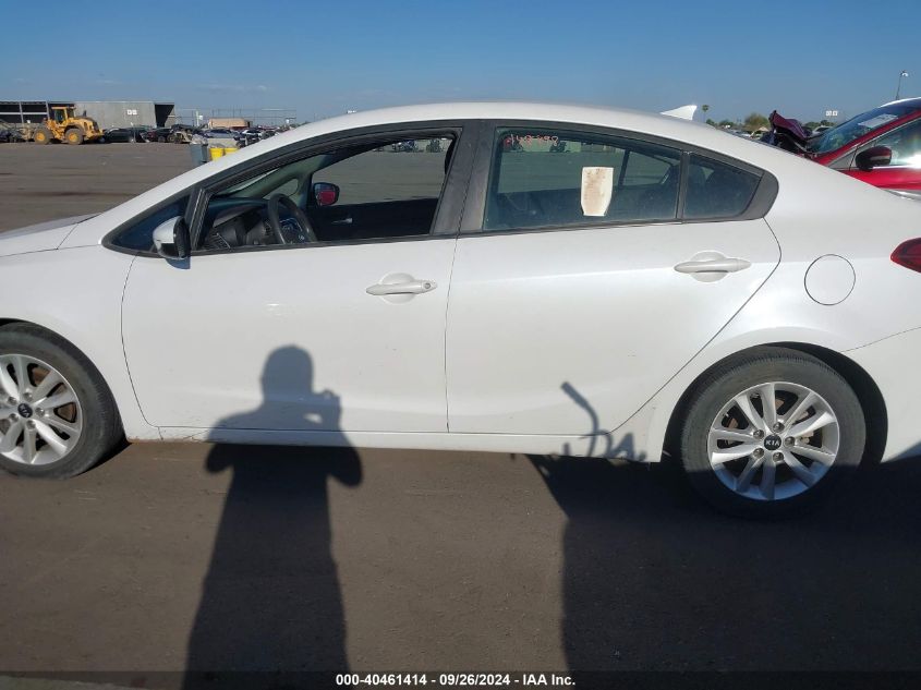 2017 Kia Forte Lx VIN: 3KPFL4A72HE153471 Lot: 40461414