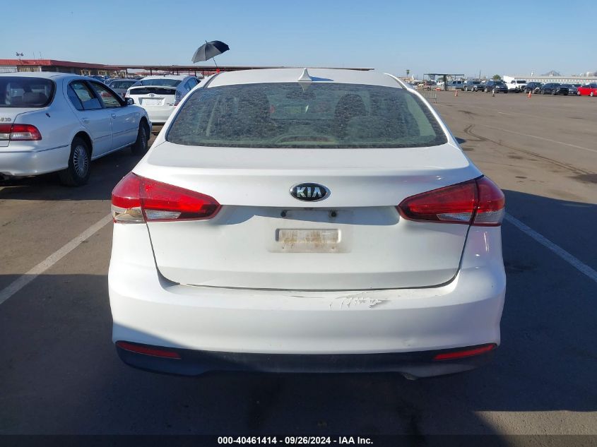 2017 Kia Forte Lx VIN: 3KPFL4A72HE153471 Lot: 40461414