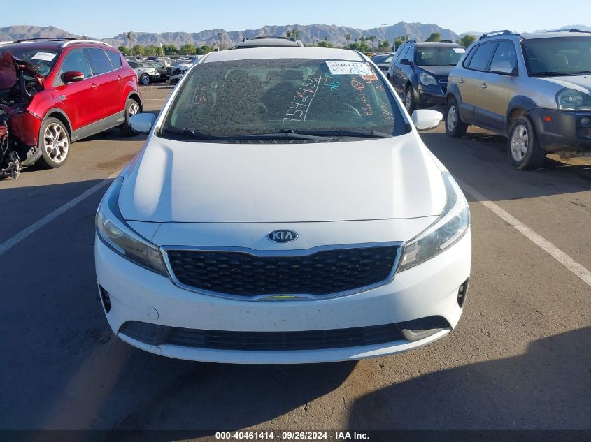 2017 Kia Forte Lx VIN: 3KPFL4A72HE153471 Lot: 40461414