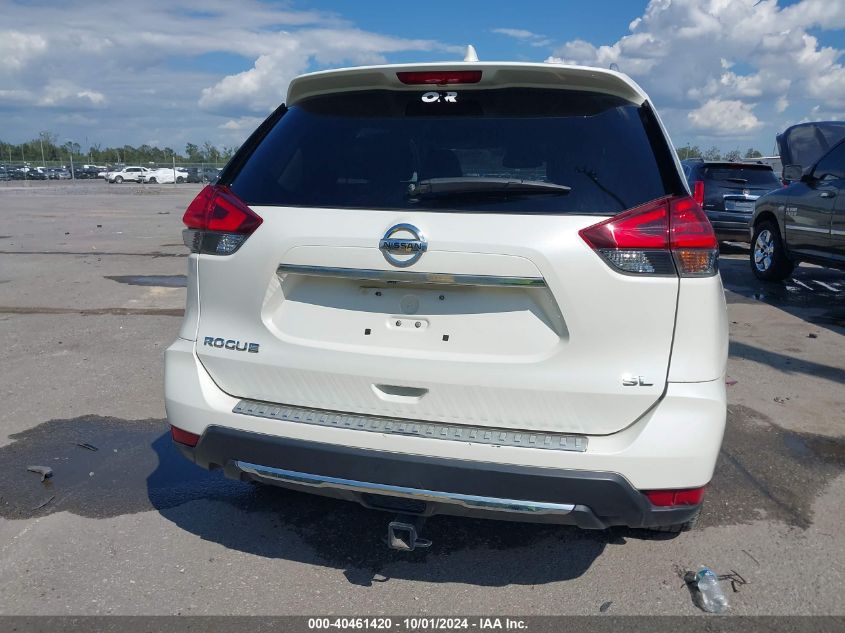 2018 Nissan Rogue Sl VIN: JN8AT2MT3JW468206 Lot: 40461420