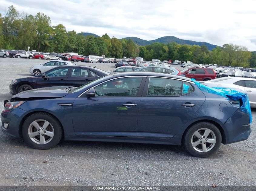 2015 Kia Optima Lx VIN: 5XXGM4A70FG431581 Lot: 40461422