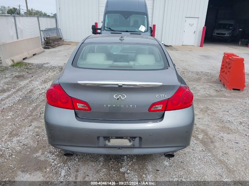 2011 Infiniti G37X VIN: JN1CV6AR3BM404293 Lot: 40461436