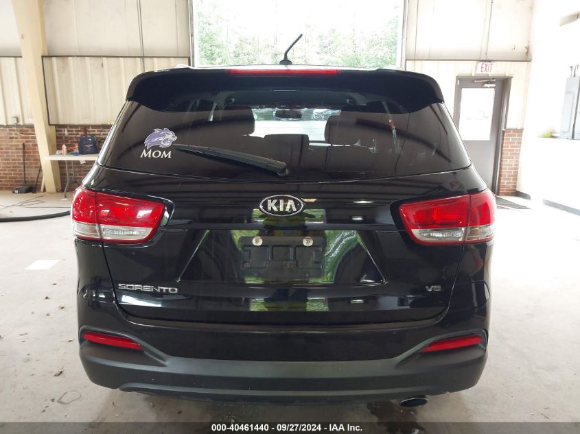 2017 Kia Sorento 3.3L Lx VIN: 5XYPGDA54HG198342 Lot: 40461440