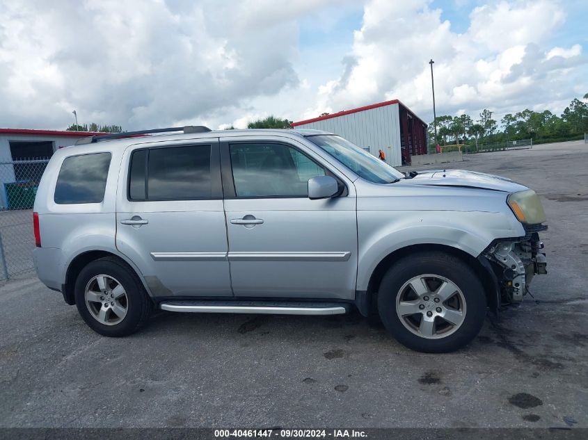 2011 Honda Pilot Ex-L VIN: 5FNYF3H57BB040003 Lot: 40461447