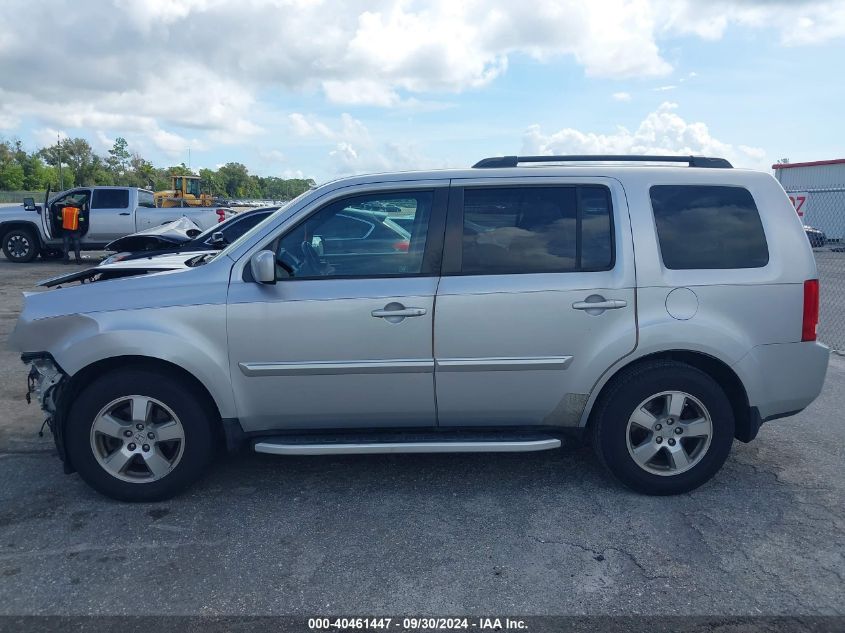 2011 Honda Pilot Ex-L VIN: 5FNYF3H57BB040003 Lot: 40461447