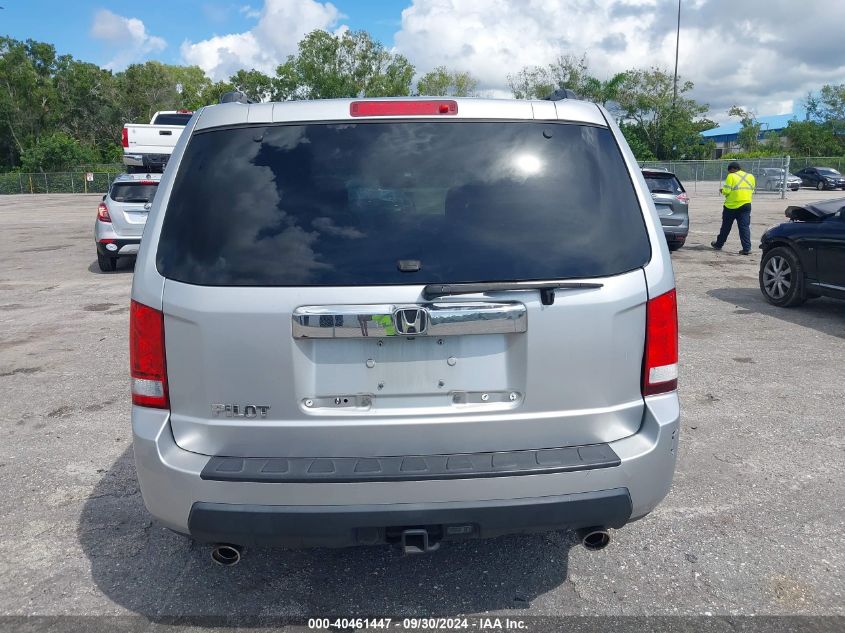 2011 Honda Pilot Ex-L VIN: 5FNYF3H57BB040003 Lot: 40461447