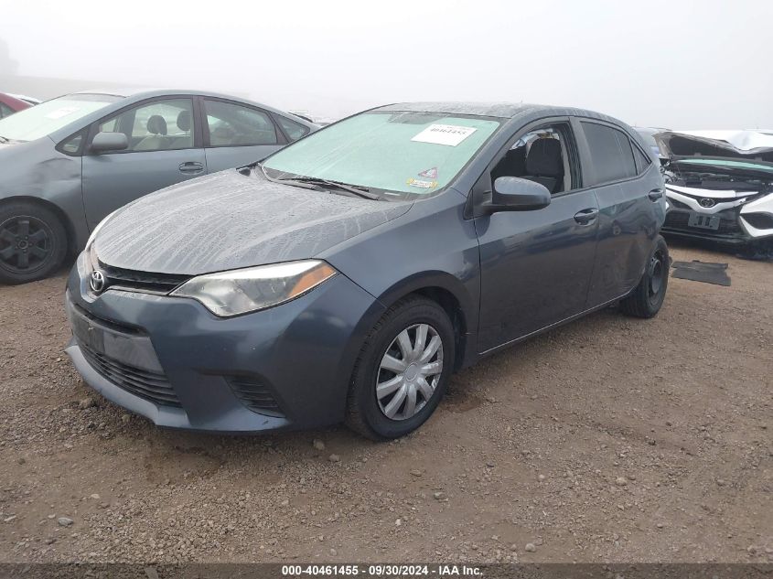 5YFBURHE1GP393668 2016 TOYOTA COROLLA - Image 2