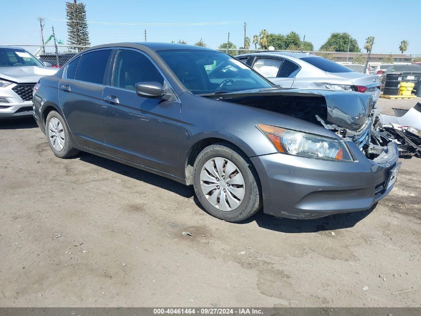 1HGCP2F30CA165892 2012 Honda Accord 2.4 Lx