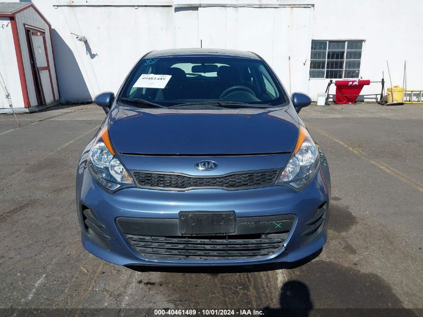 2016 Kia Rio Lx VIN: KNADM5A34G6675849 Lot: 40461489