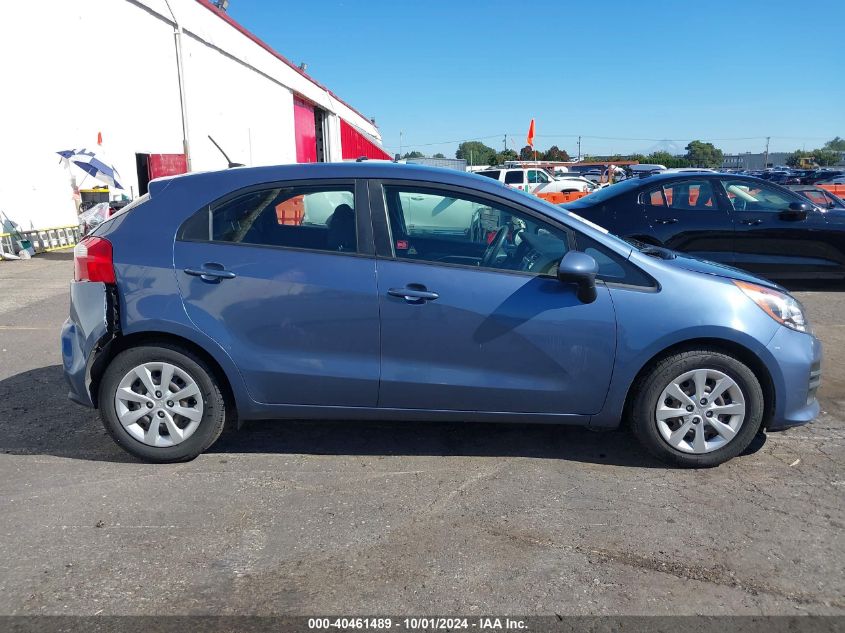 2016 Kia Rio Lx VIN: KNADM5A34G6675849 Lot: 40461489