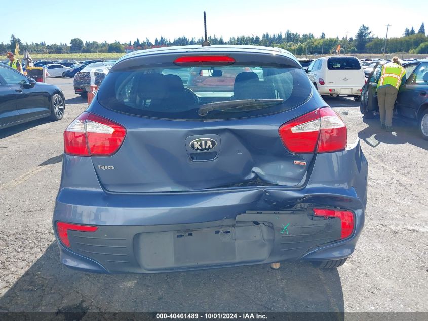 2016 Kia Rio Lx VIN: KNADM5A34G6675849 Lot: 40461489