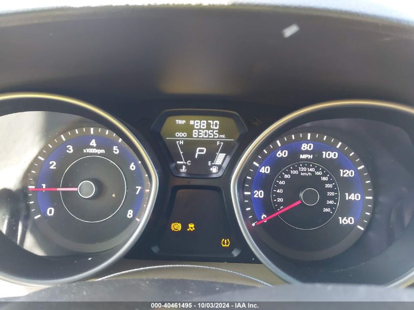 5NPDH4AE0DH233073 2013 Hyundai Elantra Gls