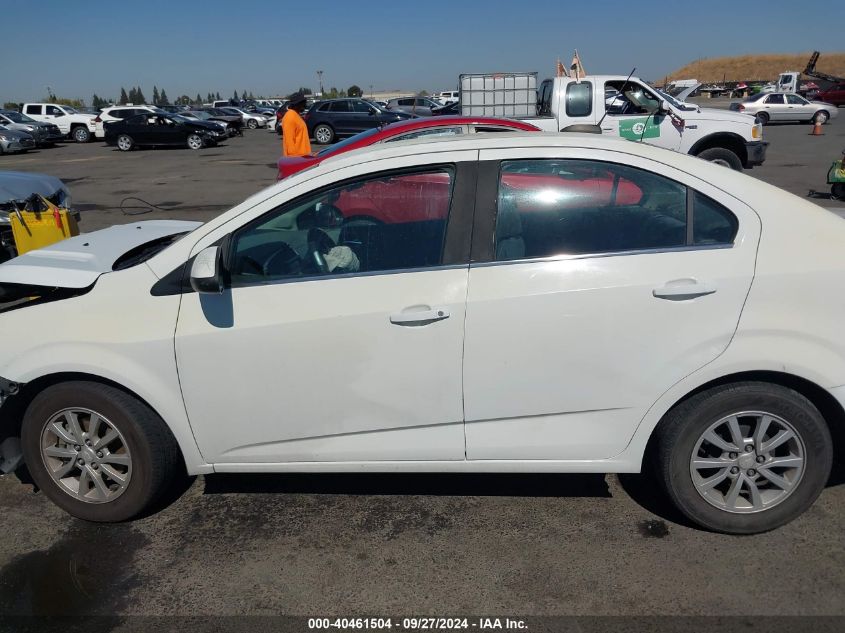 2017 Chevrolet Sonic Lt Auto VIN: 1G1JD5SGXH4127349 Lot: 40461504