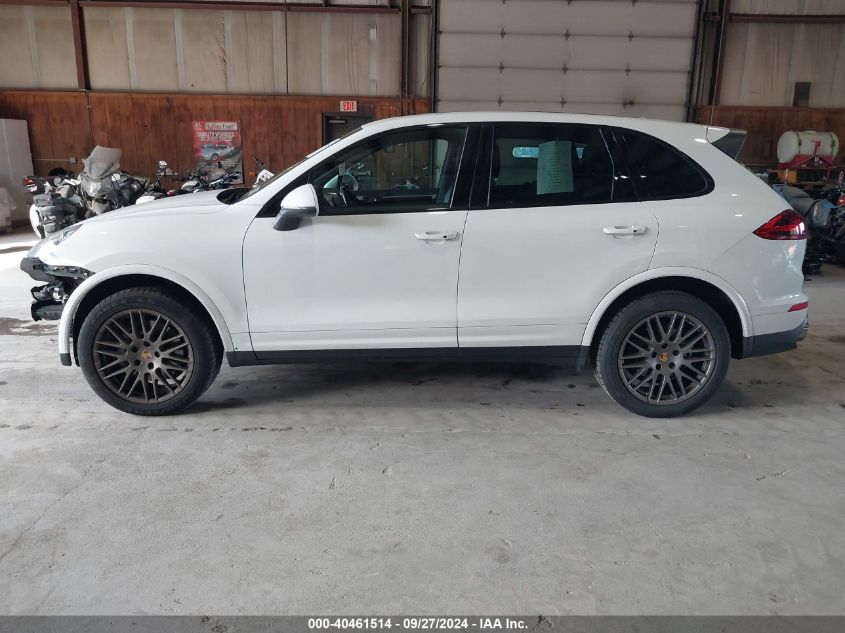 2017 Porsche Cayenne Platinum Edition VIN: WP1AA2A24HKA84125 Lot: 40461514