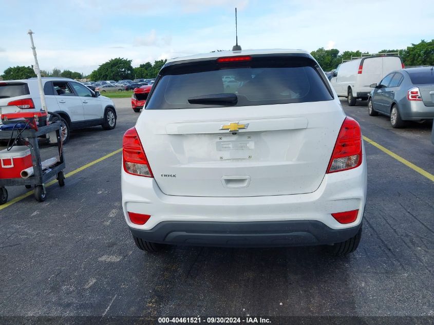 2019 Chevrolet Trax Ls VIN: 3GNCJKSB2KL380380 Lot: 40461521