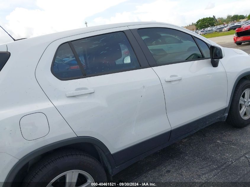 2019 Chevrolet Trax Ls VIN: 3GNCJKSB2KL380380 Lot: 40461521