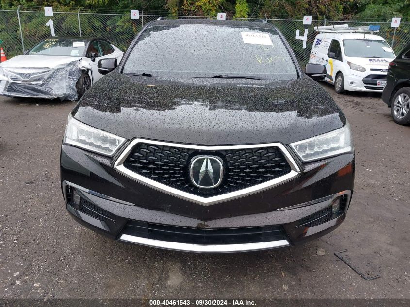 2017 Acura Mdx Technology VIN: 5FRYD4H75HB018666 Lot: 40461543