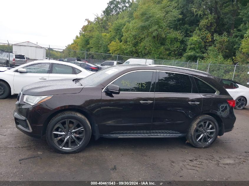 2017 Acura Mdx Technology VIN: 5FRYD4H75HB018666 Lot: 40461543