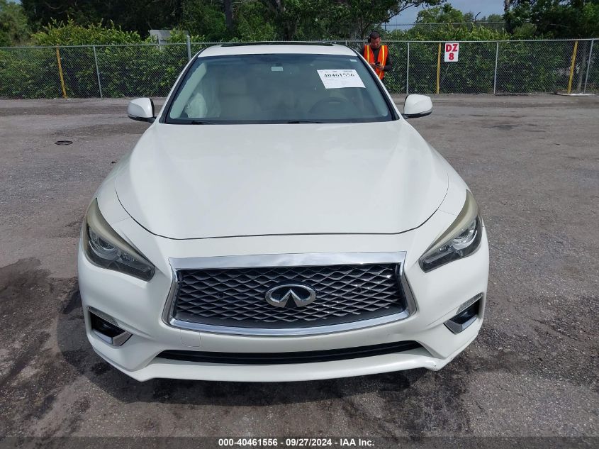 2018 Infiniti Q50 3.0T Luxe VIN: JN1EV7AP5JM590043 Lot: 40461556