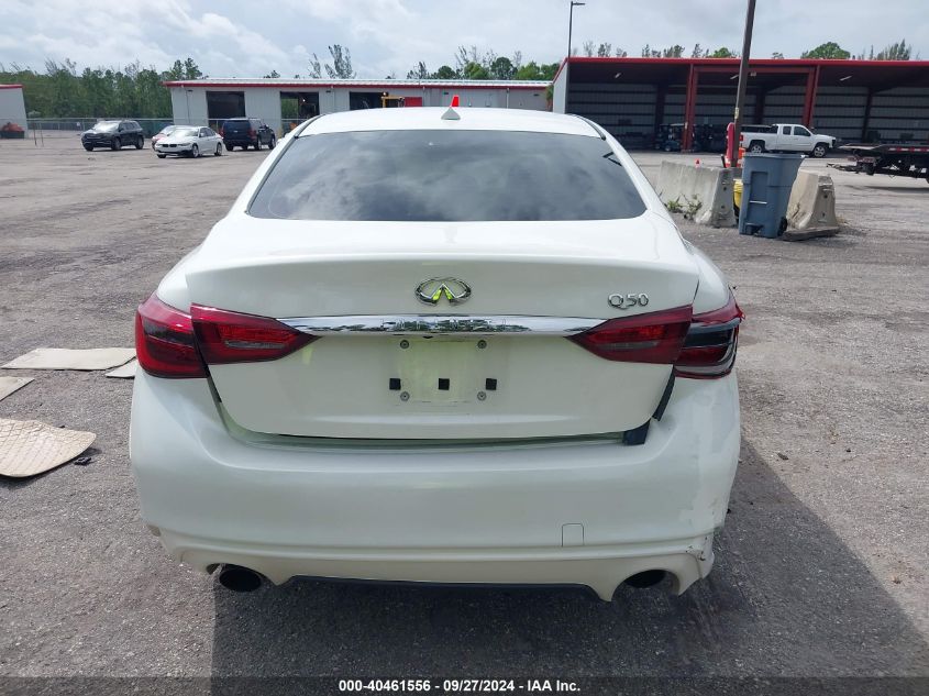 2018 Infiniti Q50 3.0T Luxe VIN: JN1EV7AP5JM590043 Lot: 40461556