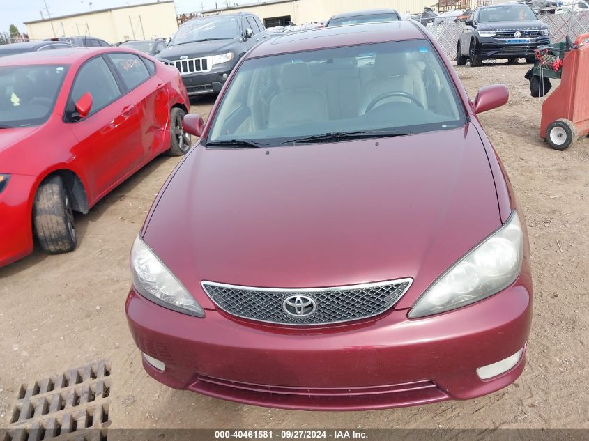 2005 Toyota Camry Se V6 VIN: JTDBA32K350025486 Lot: 40461581