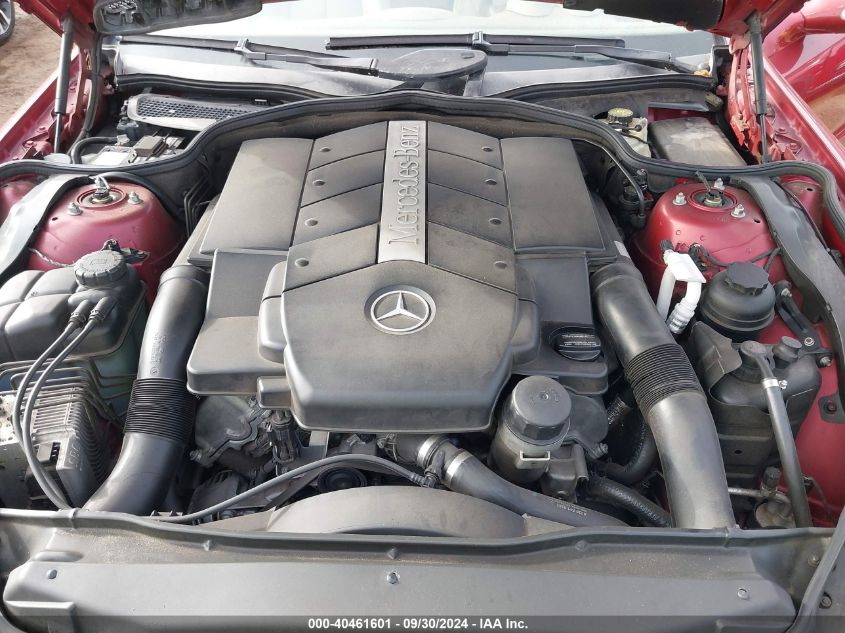 WDBSK75F33F002883 2003 Mercedes-Benz Sl 500R