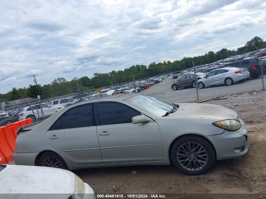 2005 Toyota Camry Se V6 VIN: 4T1BA30K25U050144 Lot: 40461618