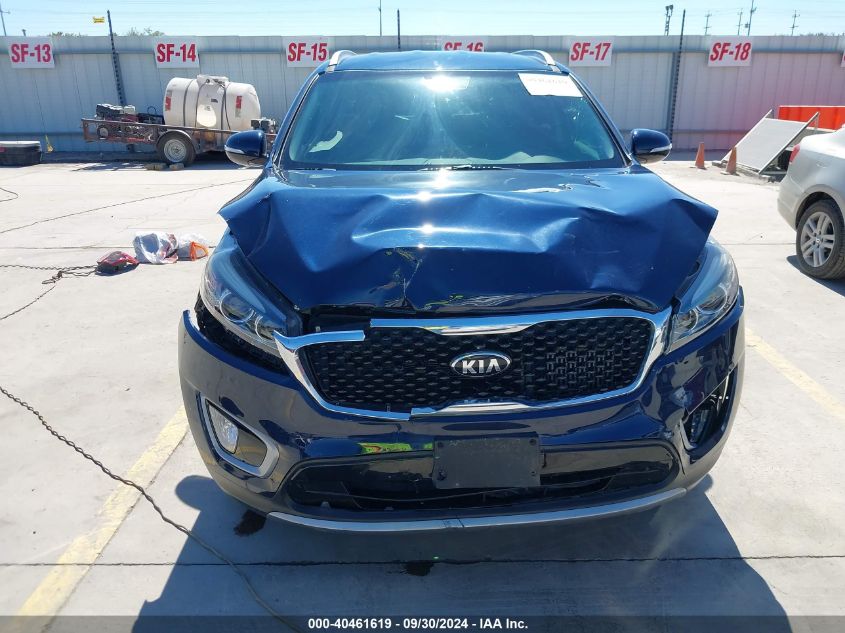 5XYPH4A14JG399769 2018 Kia Sorento 2.0T Ex