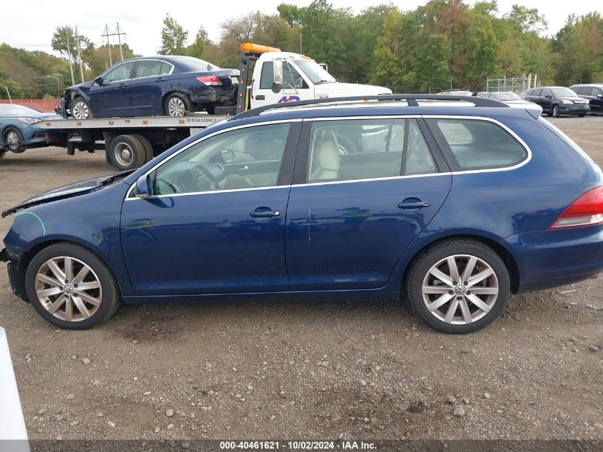 2013 VOLKSWAGEN JETTA SPORTWAGEN 2.5L SE - 3VWPP7AJ8DM619956