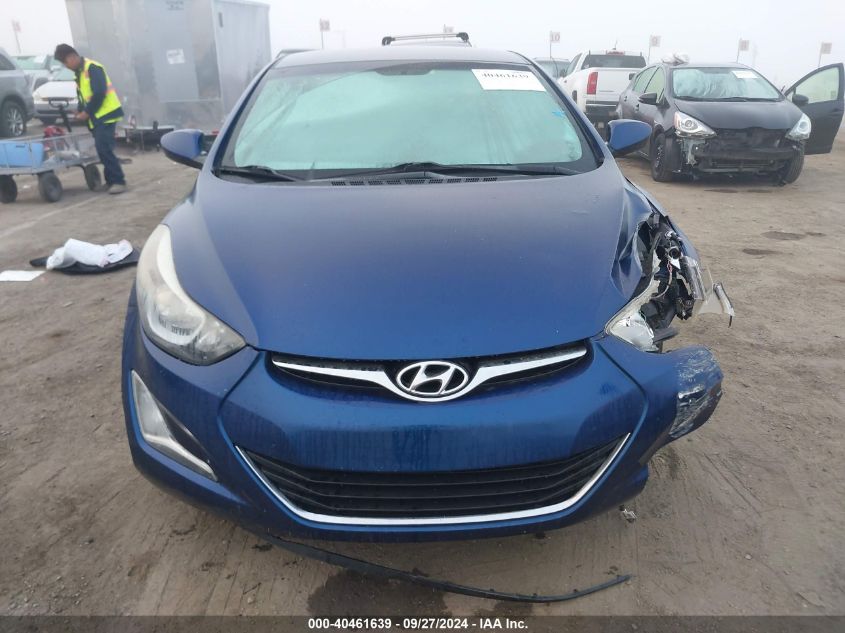 2016 Hyundai Elantra Se VIN: 5NPDH4AEXGH660975 Lot: 40461639