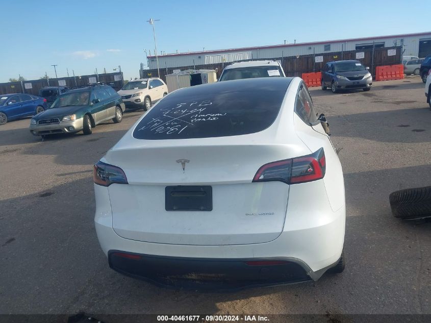 2023 Tesla Model Y VIN: 7SAYGDEE3PF669081 Lot: 40461677