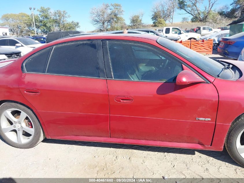 1G2HZ54Y85U148407 2005 Pontiac Bonneville Gxp