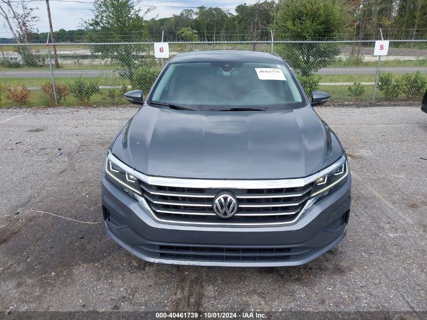 1VWSA7A30LC008381 2020 Volkswagen Passat 2.0T Se