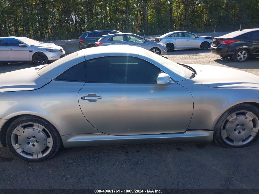 2002 Lexus Sc 430 VIN: JTHFN48Y120006615 Lot: 40461761