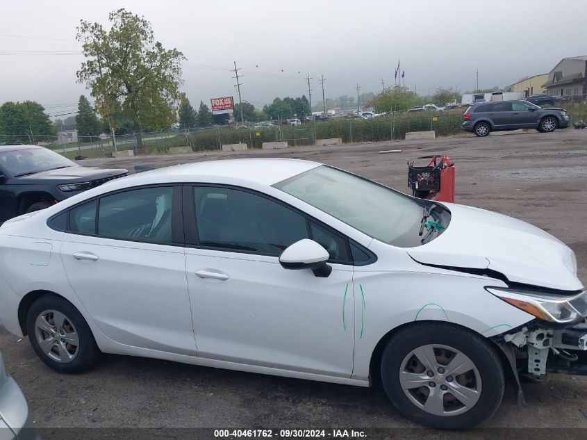 2016 Chevrolet Cruze Ls VIN: 1G1BC5SM2G7274730 Lot: 40461762