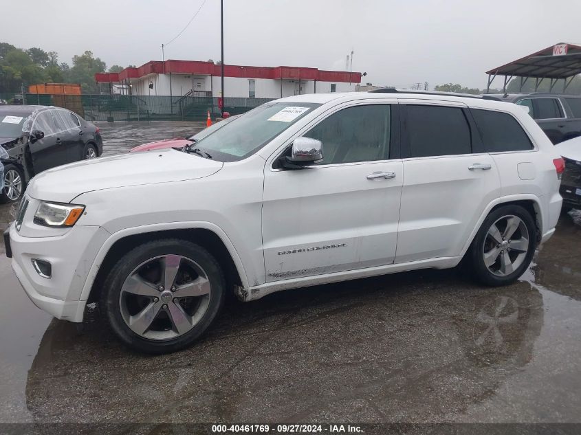 2016 Jeep Grand Cherokee Overland VIN: 1C4RJFCG1GC319593 Lot: 40461769