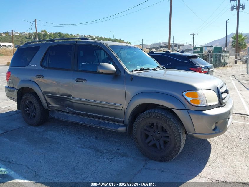 2003 Toyota Sequoia Limited V8 VIN: 5TDZT38AX3S203542 Lot: 40461813