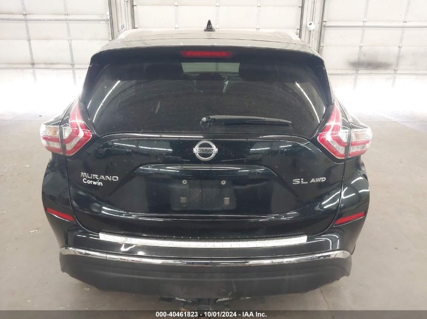 5N1AZ2MH8HN147022 2017 Nissan Murano Sl