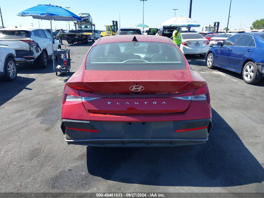 2024 Hyundai Elantra Se VIN: KMHLL4DGXRU729031 Lot: 40461833