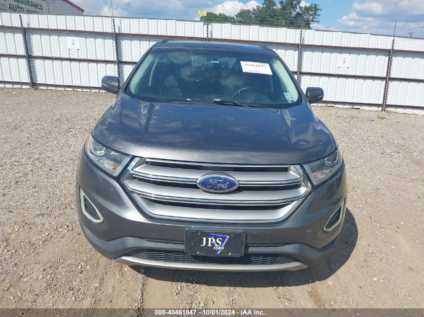 2016 Ford Edge Sel VIN: 2FMPK3J90GBB88417 Lot: 40461847