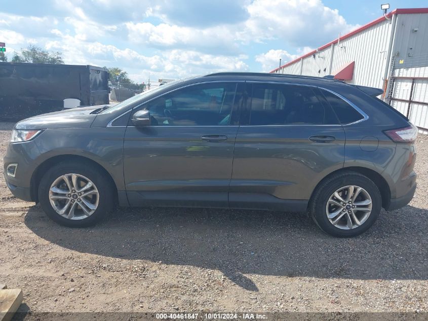 2016 Ford Edge Sel VIN: 2FMPK3J90GBB88417 Lot: 40461847