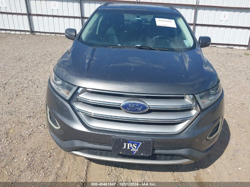 2016 Ford Edge Sel VIN: 2FMPK3J90GBB88417 Lot: 40461847