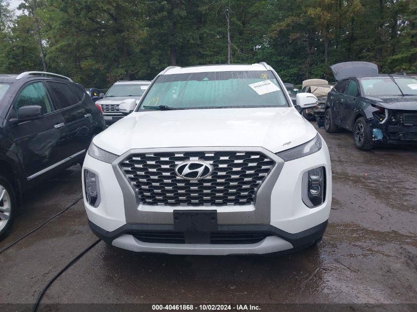 2022 Hyundai Palisade Sel VIN: KM8R44HEXNU347480 Lot: 40461868