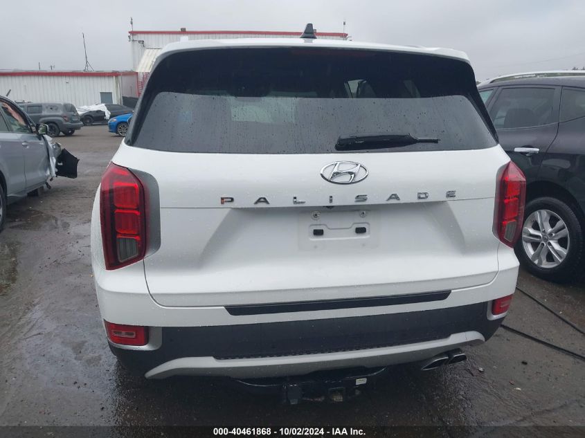 2022 Hyundai Palisade Sel VIN: KM8R44HEXNU347480 Lot: 40461868